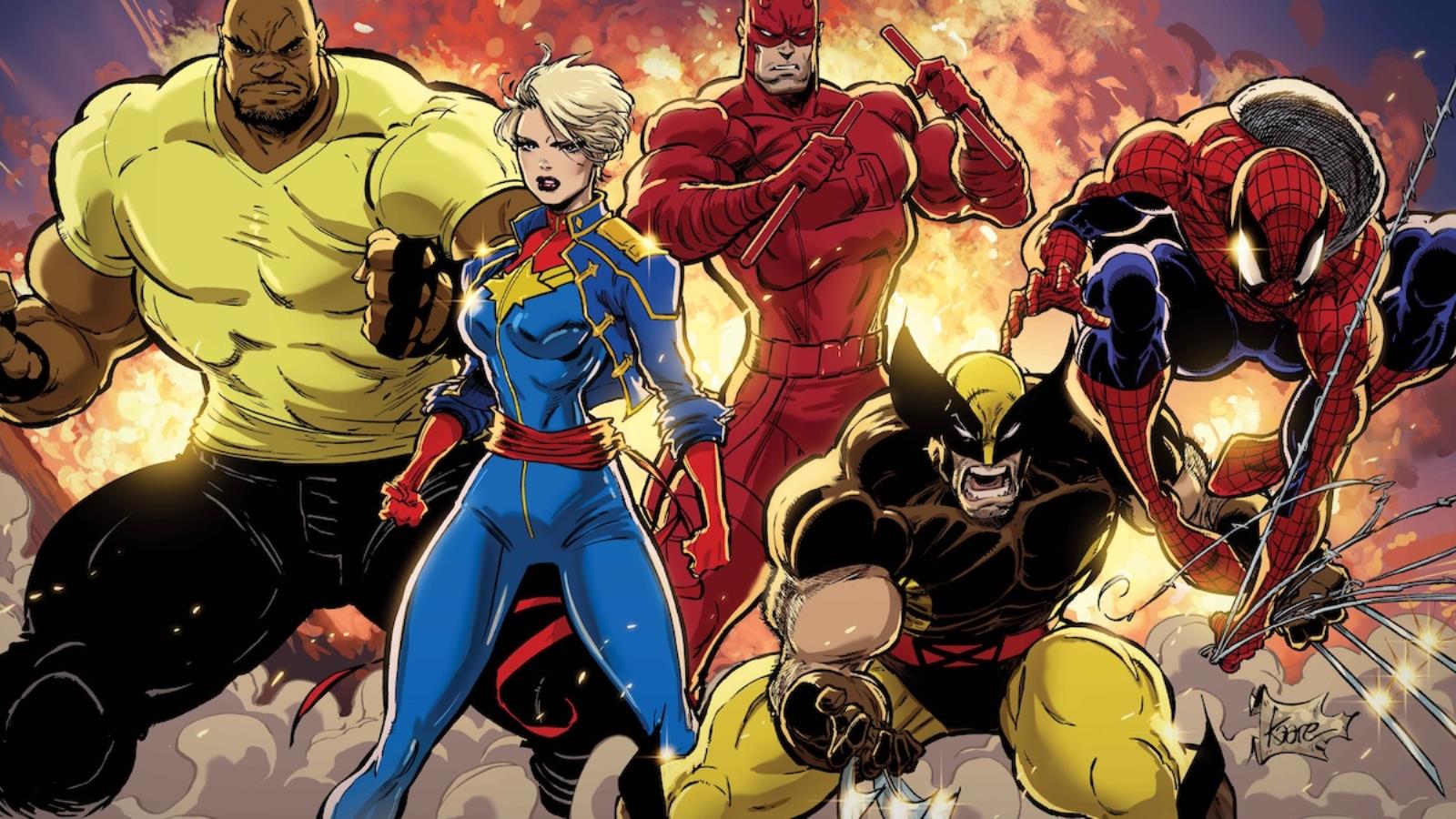 Marvel Comics revela nuevas portadas de Avengers #1, incluidas exclusivas de bolsas ciegas de True Believers
