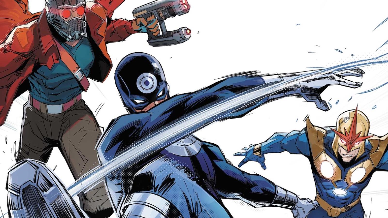 Marvel Gold '76 enfrentará a Bullseye contra Jack of Hearts, Nova y Star-Lord este septiembre