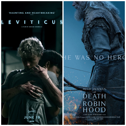 Reproduciendo ahora: LEVITICUS Queer Horror aterroriza, LA MUERTE DE ROBIN HOOD cuenta una nueva historia