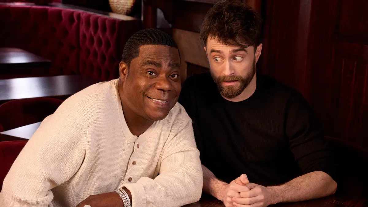 Tracy Morgan y Daniel Radcliffe sobre su química 'fuera del campo izquierdo'